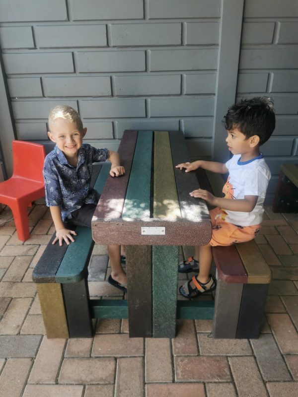 Kiddies Picnic Set Green Plastic Designs JHB