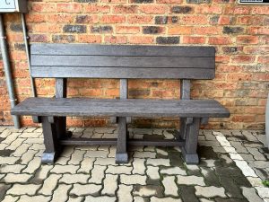 Sleeper Bench with Backrest