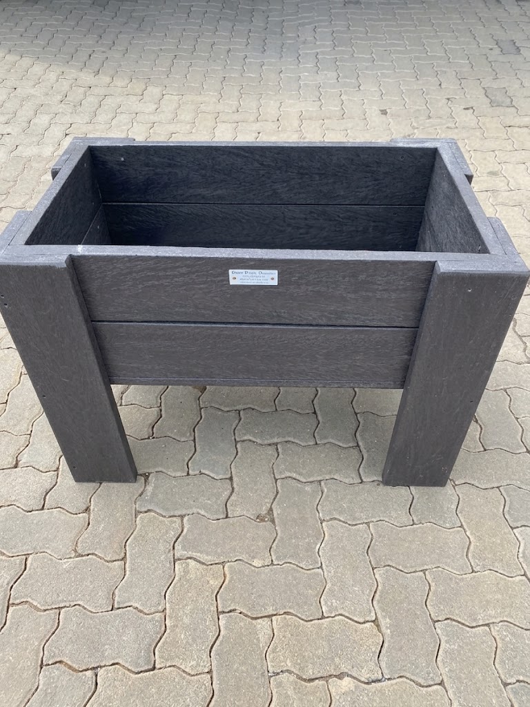 Flower Boxes with Footrest